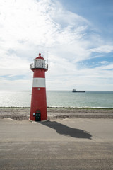 Fototapeta premium lighthouse in westkapelle
