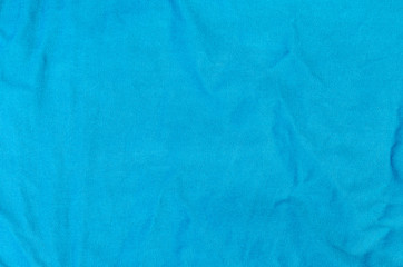 Blue fabric texture background