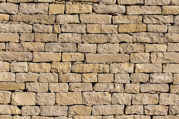 Background of old stone wall texture