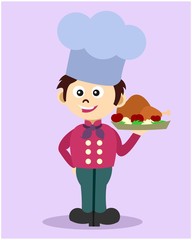 cute little kids cartoon character