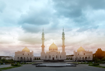 Photo of beautiful unusual White Mosque
