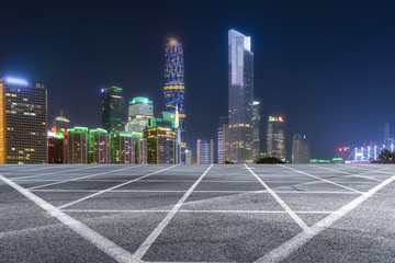 Prospects for expressway, asphalt pavement, city building commercial building, office building