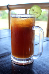Iced tea - Indonesian version, which usually served sweet