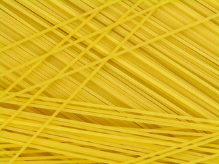 Italian spaghetti texture top view