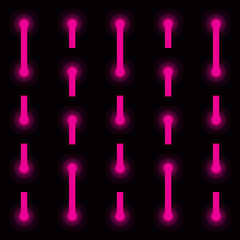 Neon Laser Geomatric Background