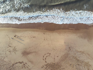 Aerial Photo of Bournemouth Beach 