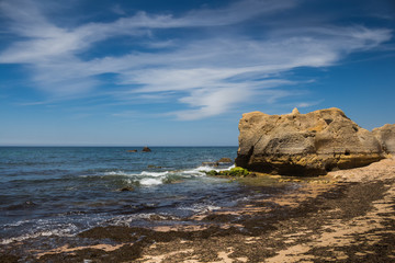 Fototapeta na wymiar Beach in Gale, Portugal
