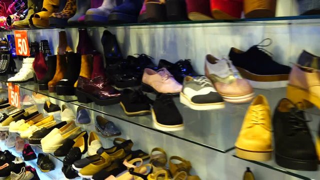 	Choice of women shoes.