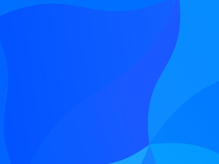 Light blue geometric background with wavy shapes, lines. Vector illustration. Dynamic motion style. Modern minimalist style 