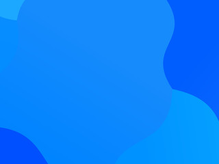 Light blue geometric background with wavy shapes, lines. Vector illustration. Dynamic motion style. Modern minimalist style 