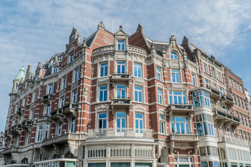 Obraz premium Beautiful old palace in Amsterdam
