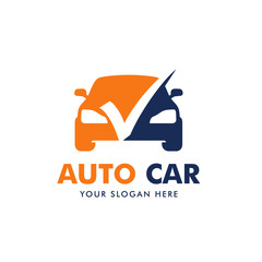 Auto Car Logo Vector