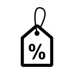 percent tag, discount tag
