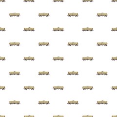 Sewing fabric with Railroad tank pattern seamless repeat in cartoon ...