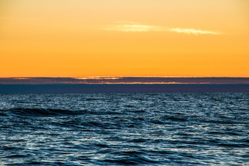 Obraz premium Baltic Sea sunset 