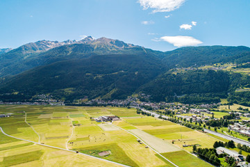Bormio - Valtellina (IT) - Vista aerea panoramica 