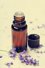 Aromatherapy oil and lavender