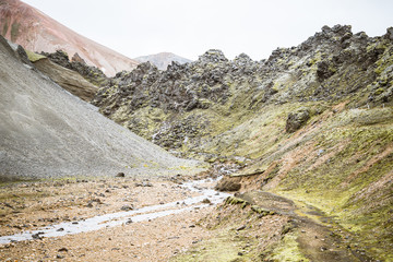 National Park Landmannalaugar in Iceland