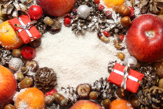Weihnachtsumrandung