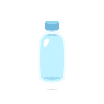 Bottle of water vector isolated