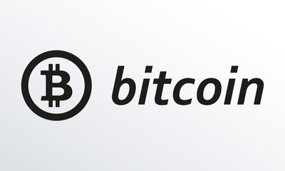 Bitcoin flat icon. Crypto coin logo. Net banking sign. International money or currency. Vector illustration.