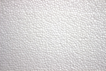 White foam sheet texture background