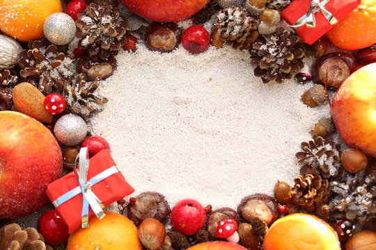 Weihnachtsumrandung