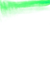 Card with green watercolor painting for design. Abstract backdrop. Save the Date, postcard, banner, logo, wedding invitation. Isolated on white background. Vector illustration.