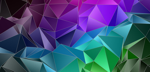 color mosaic background