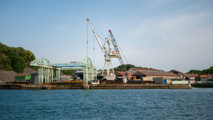 尾道 向島のクレーン