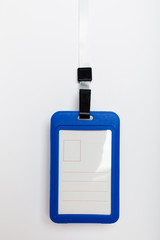 VIP pass id, name tag. Identification blank template, conference identity.