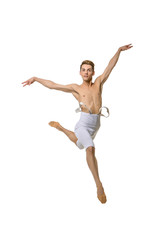 handsome ballet artist