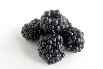 sweet and tasty berries of blackberry