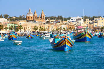 Marsaxlokk harbor