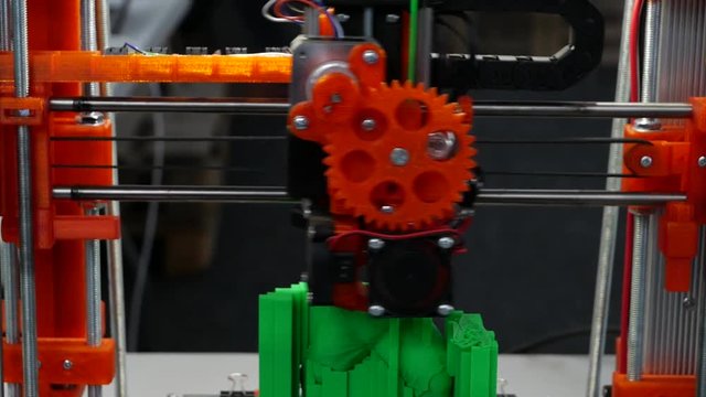 3D printing - Modern digital production of 3D models.