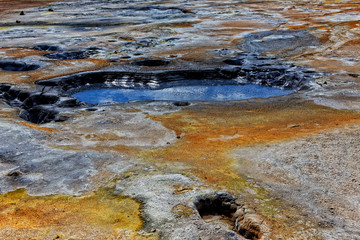Iceland ,Námafjall ,Mývatn , Hverarönd..