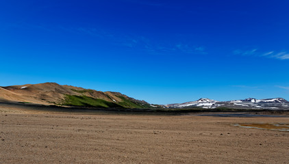 Landscape of Iceland.