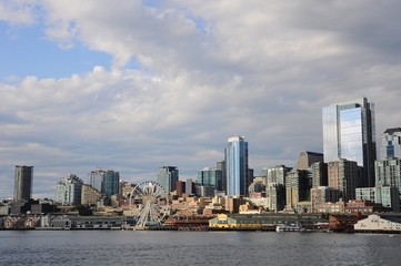 Fototapeta premium Pejzaż Seattle, Stany Zjednoczone