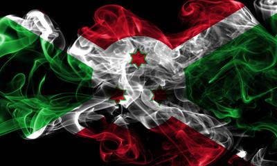 Burundi smoke flag