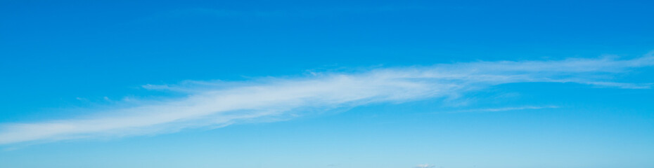 Blue sky with cloud in springtime