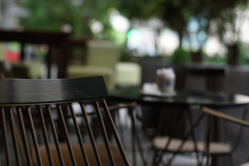 Wooden chairs brown,daytime