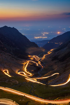 Transfagarasan road, most spectacular road in the world