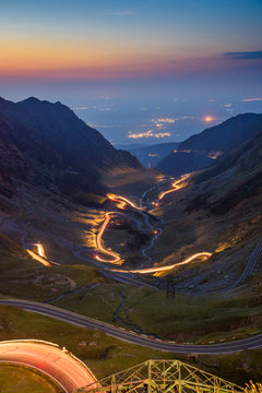 Transfagarasan road, most spectacular road in the world