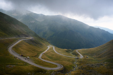 Transfagarasan road, most spectacular road in the world