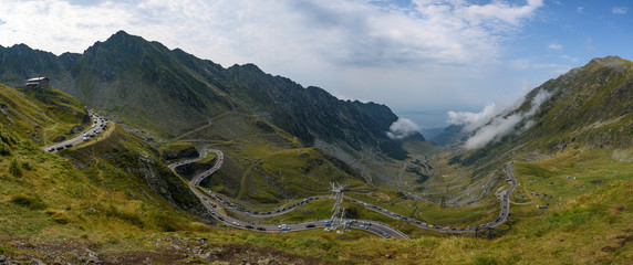 Transfagarasan road, most spectacular road in the world
