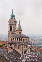 Fototapeta na wymiar Basilica of Santa Maria Maggiore, Bergamo