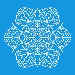 mandala illustration vector for t-shirt