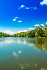 Beautiful nature pak Kopacki rit in Slavonia, Croatia