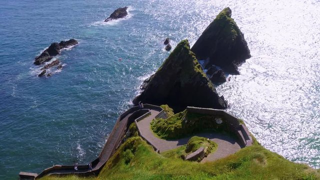 Amazing Dunquin Pier at Slea Head Drive on Dingle Peninsula Ireland