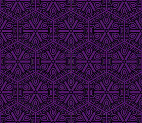 geometric seamless pattern. Vector illustration. For modern interior design, fashion textile print, wallpaper, decor panel